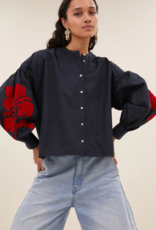 By Bar Janet Blouse Midnight