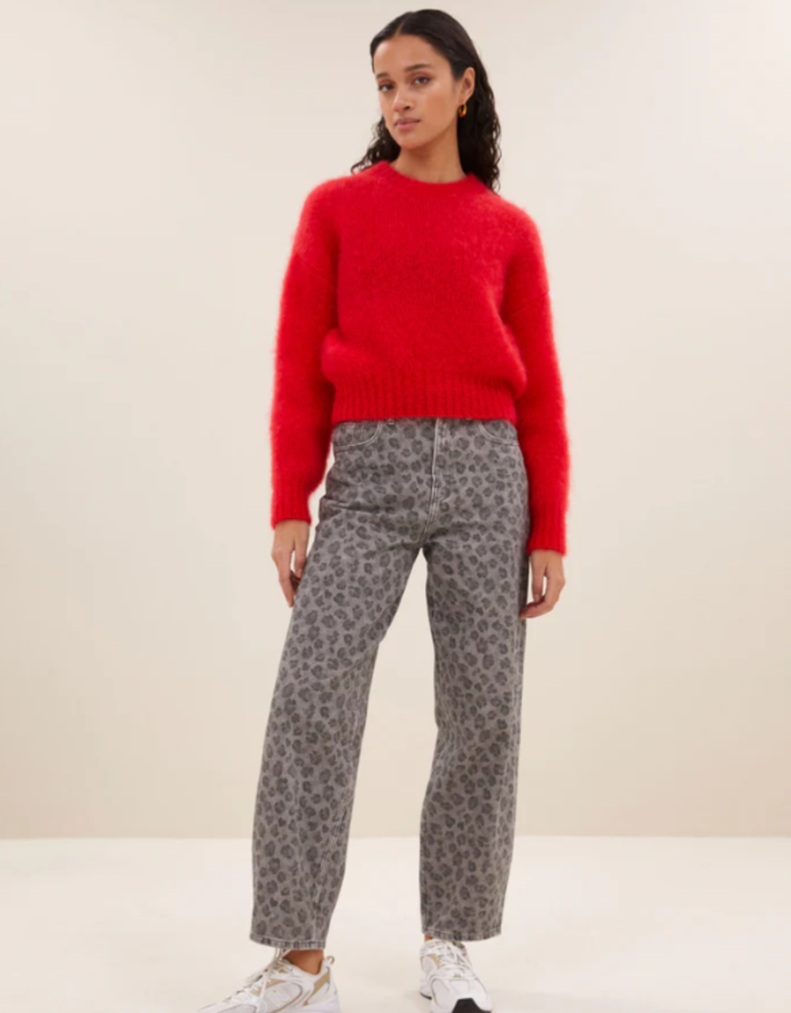 By Bar Sonny Pullover Scarlet Red