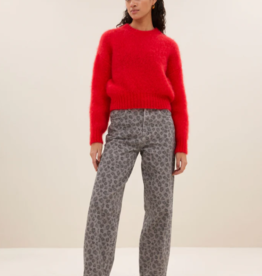 By Bar Lew Grey Cheetah Pants