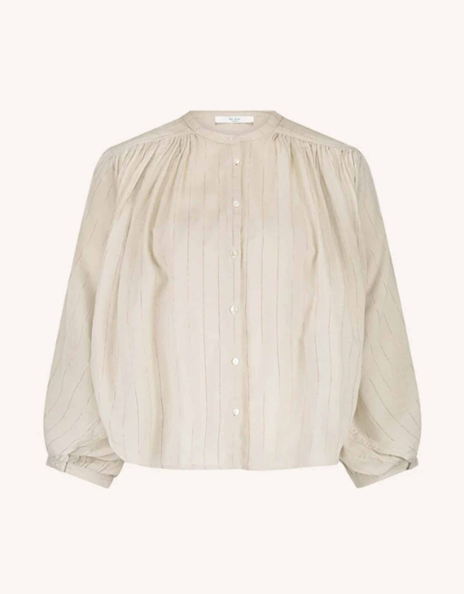 By Bar Becky Blouse Rose Lurex Stripe