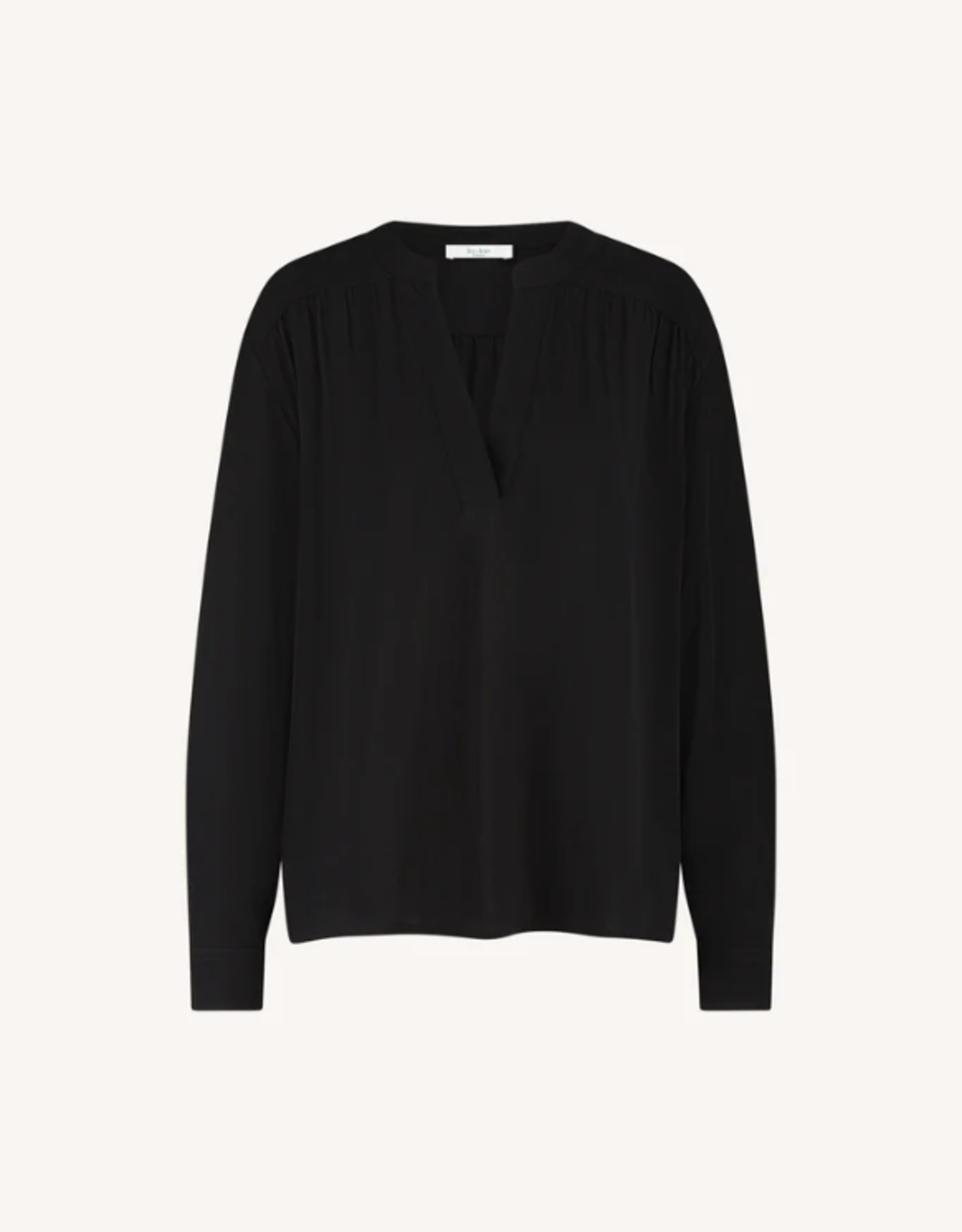 By Bar Meja Viscose Blouse Jet Black