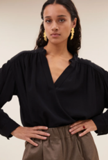 By Bar Meja Viscose Blouse Jet Black