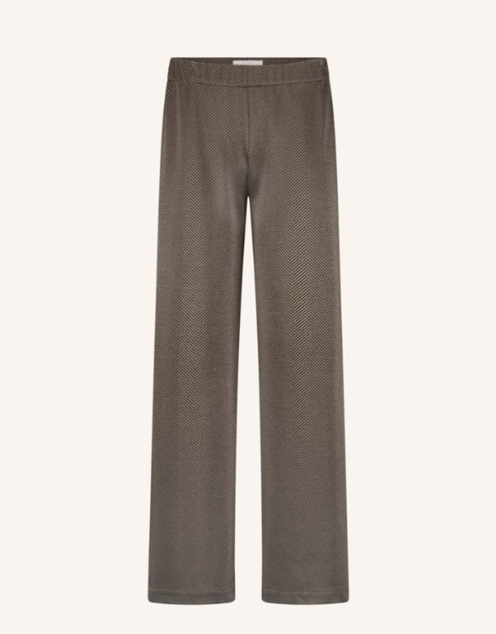 By Bar Lissa Herringbone Pants Biscuit