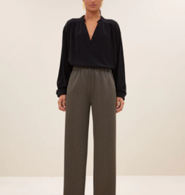 By Bar Lissa Herringbone Pants Biscuit