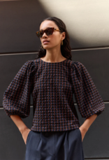 By Bar Jet Blouse Little Check