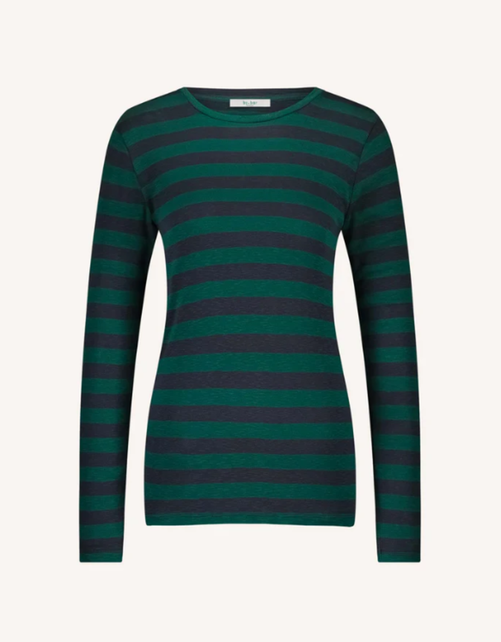 By Bar Basic LS Big Stripe Deep Green