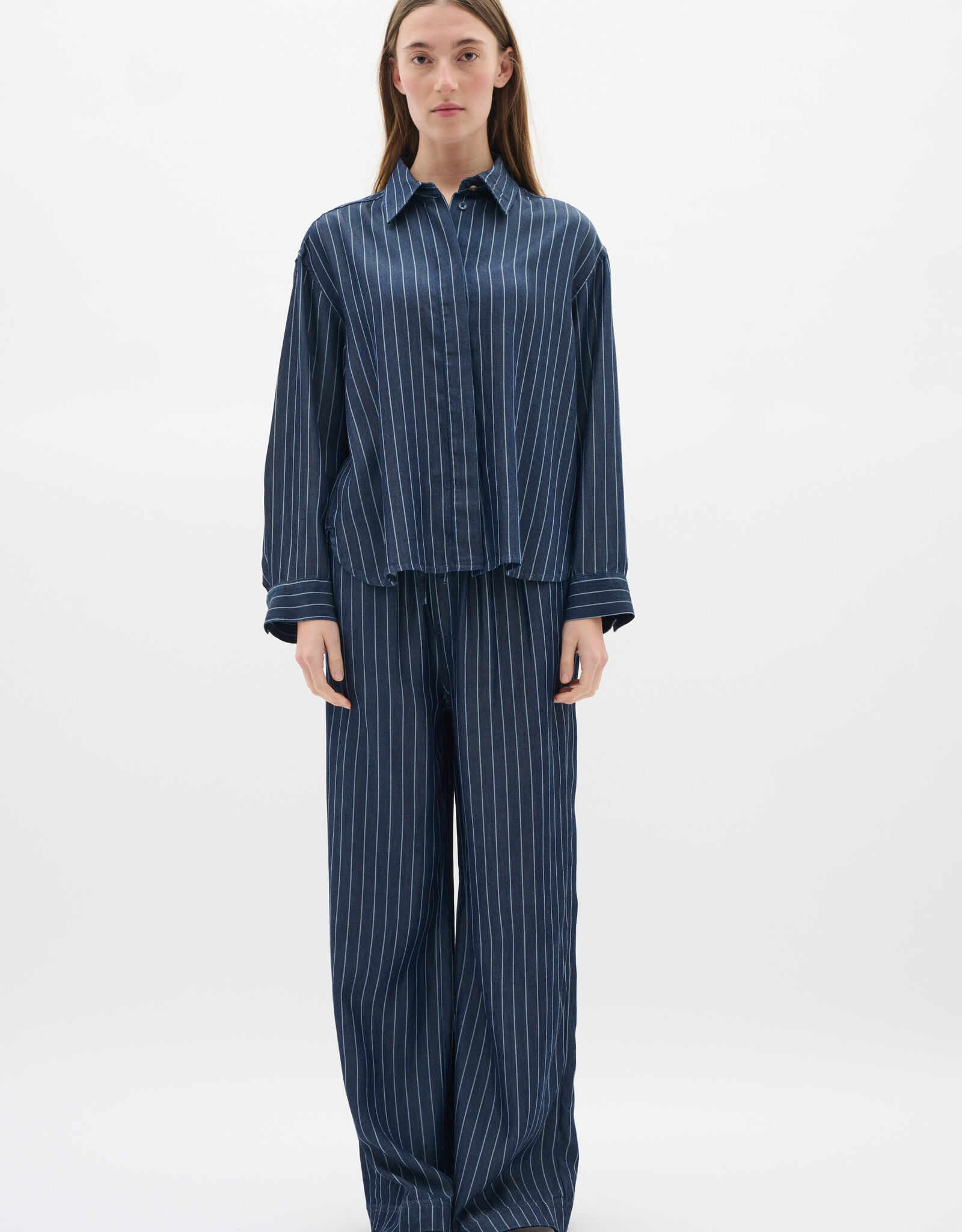 InWear Nadie Pullon Pant Dark Blue Denim