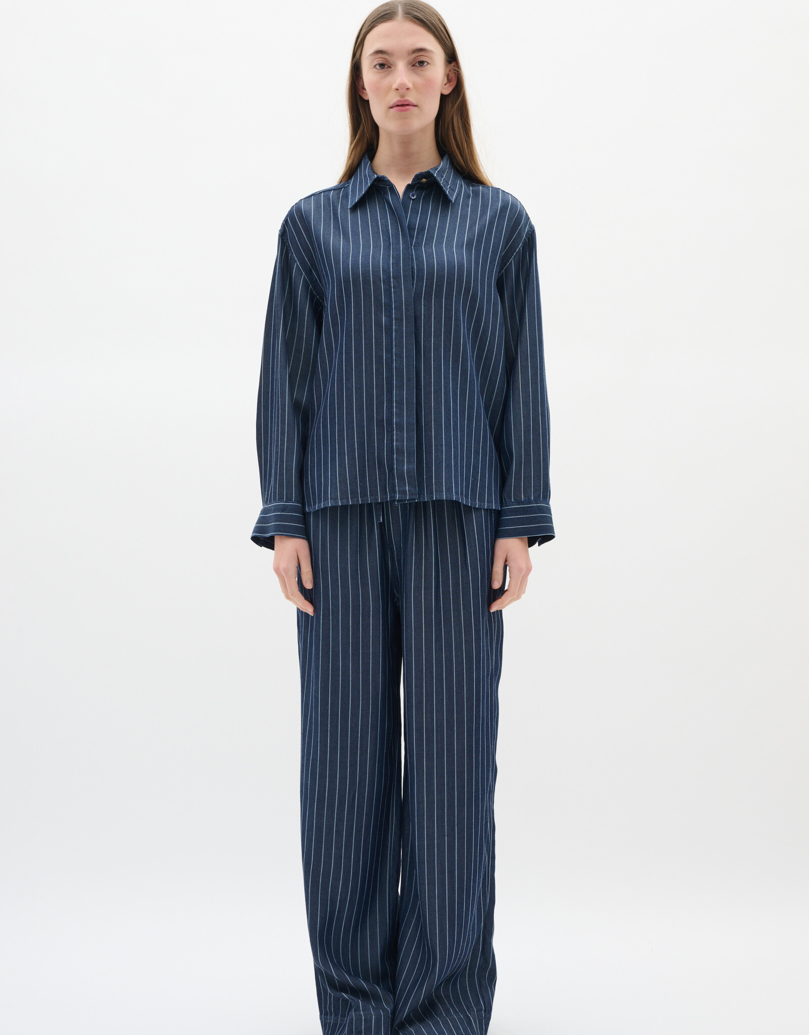 InWear Nadie Pullon Pant Dark Blue Denim