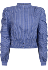 Aaiko Beaudine Check Blouse Oceana