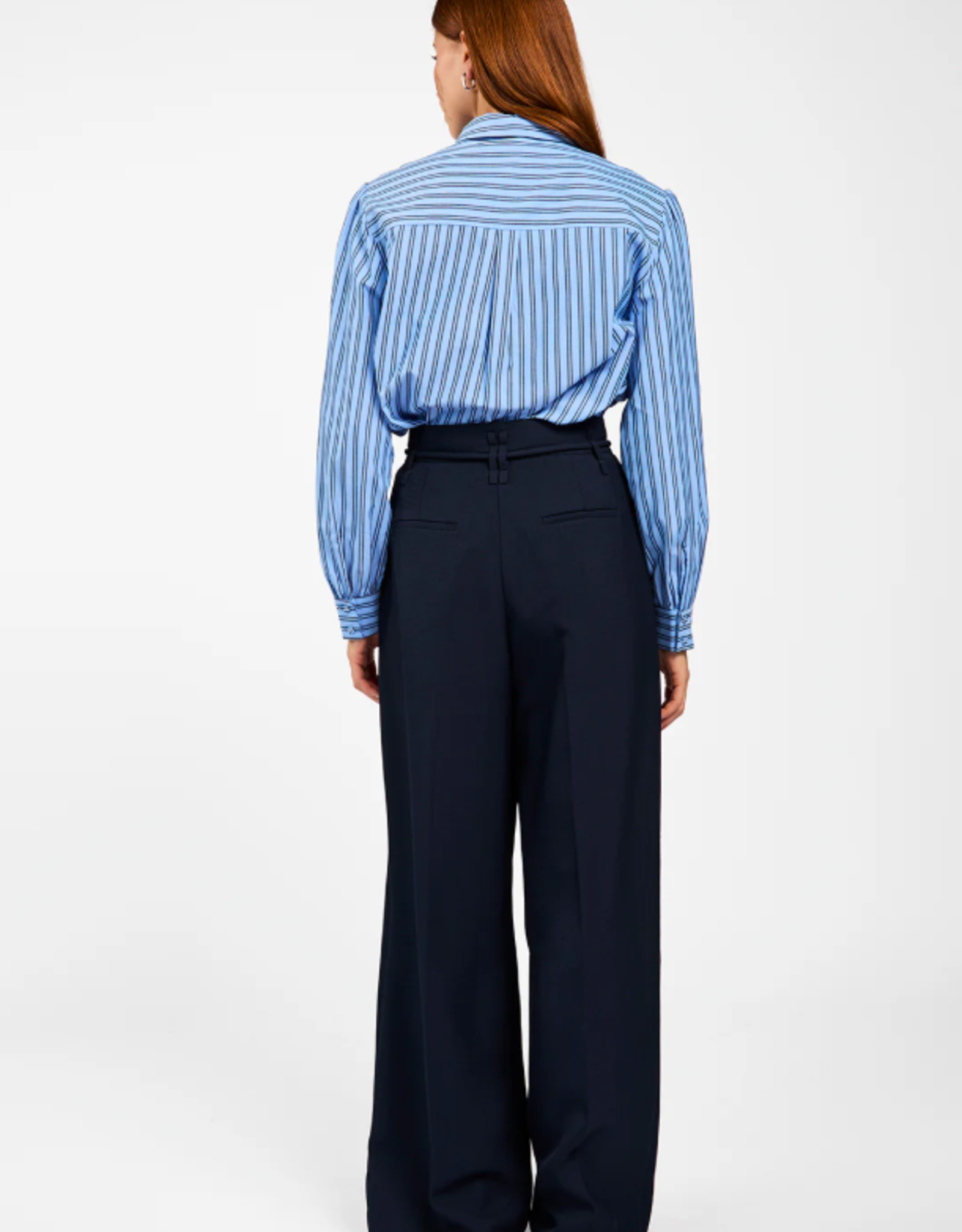 Aaiko Hailey Trousers Dark Navy