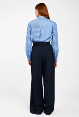 Aaiko Fenne Strass Blouse Office Blue