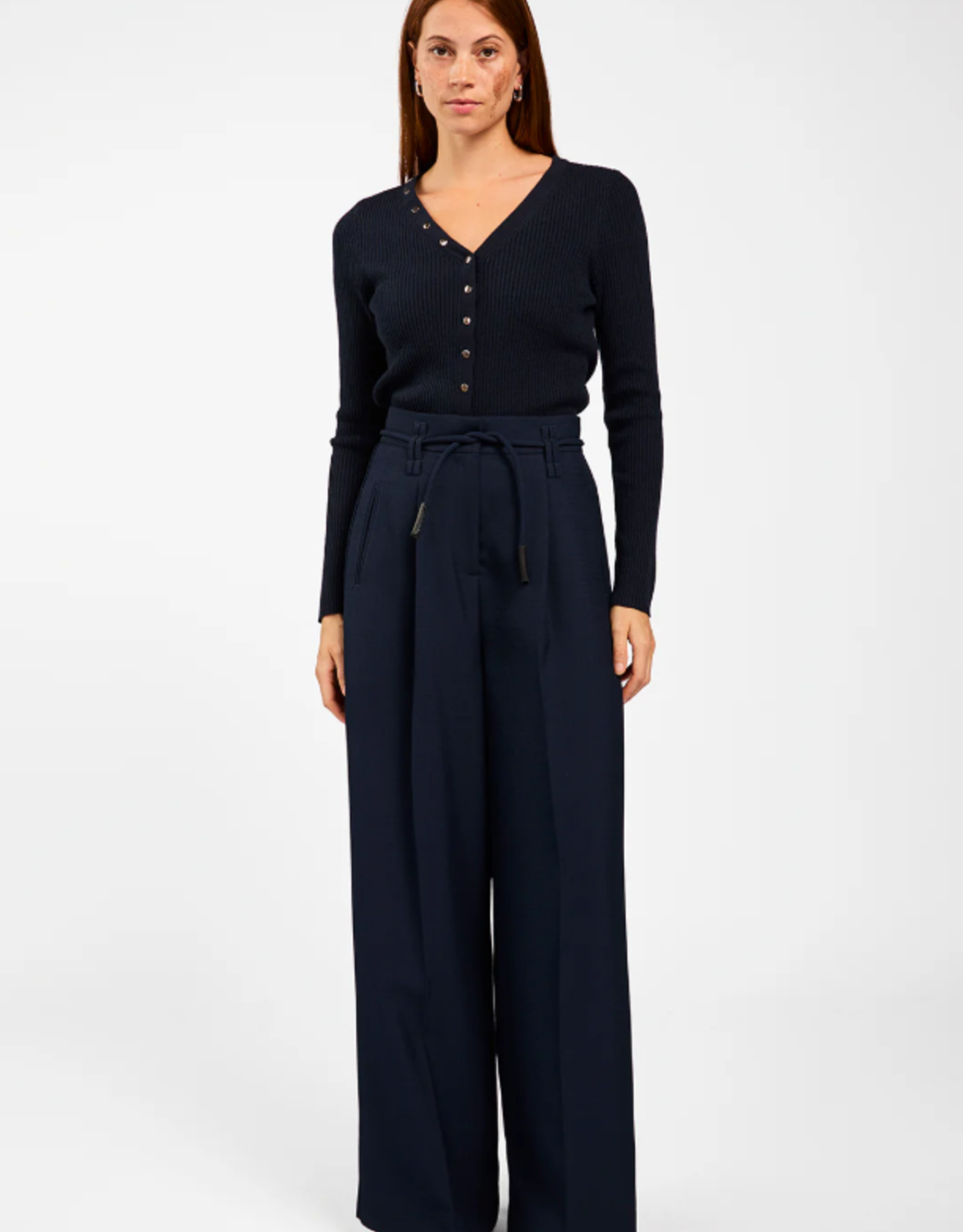 Aaiko Amalia Cardigan Night Blue