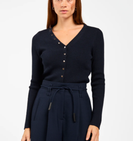 Aaiko Amalia Cardigan Night Blue