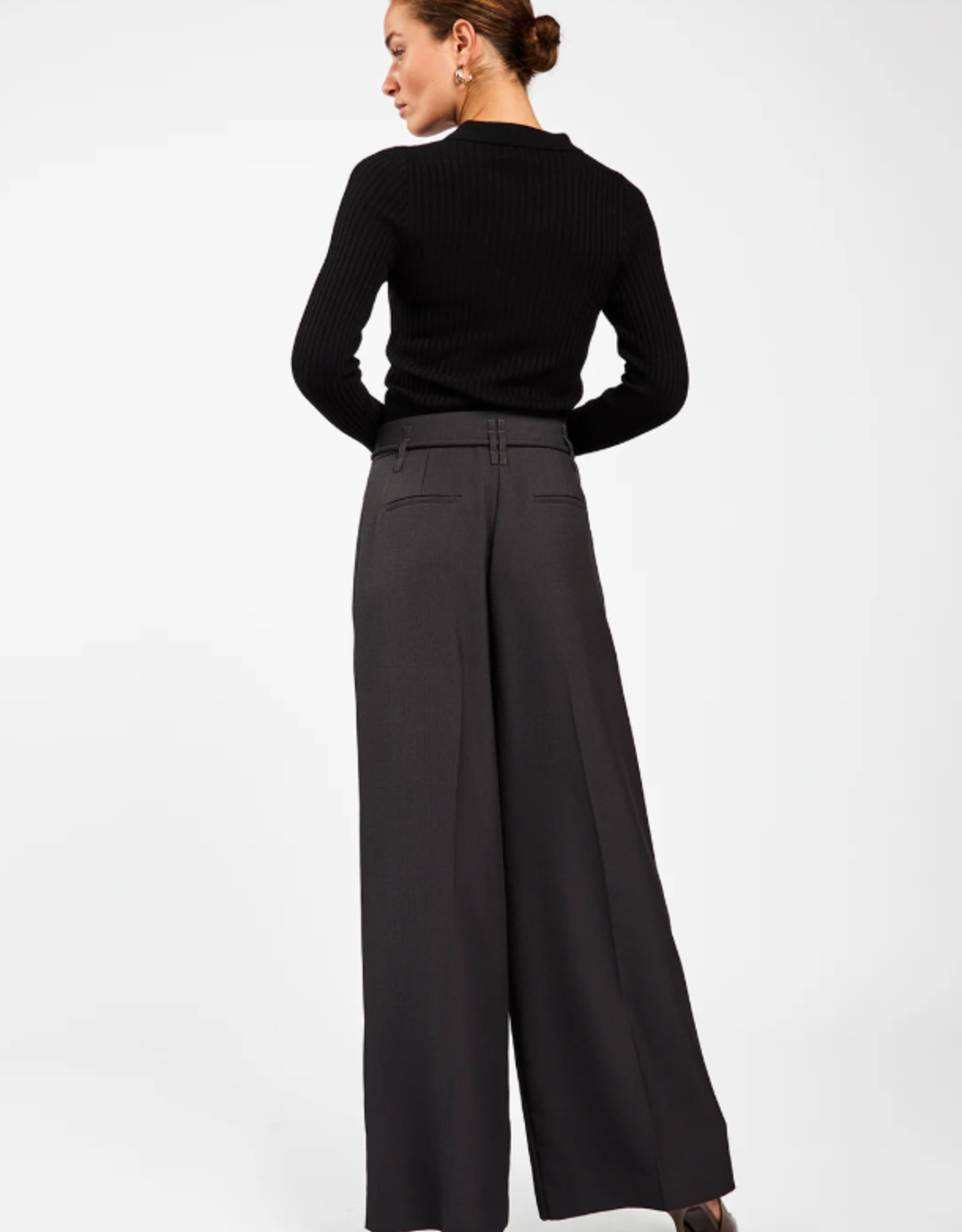 Aaiko Flores Sweater Black