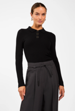 Aaiko Flores Sweater Black