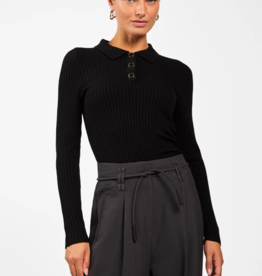Aaiko Flores Sweater Black