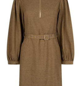 Aaiko Semire Melee Dress French Olive