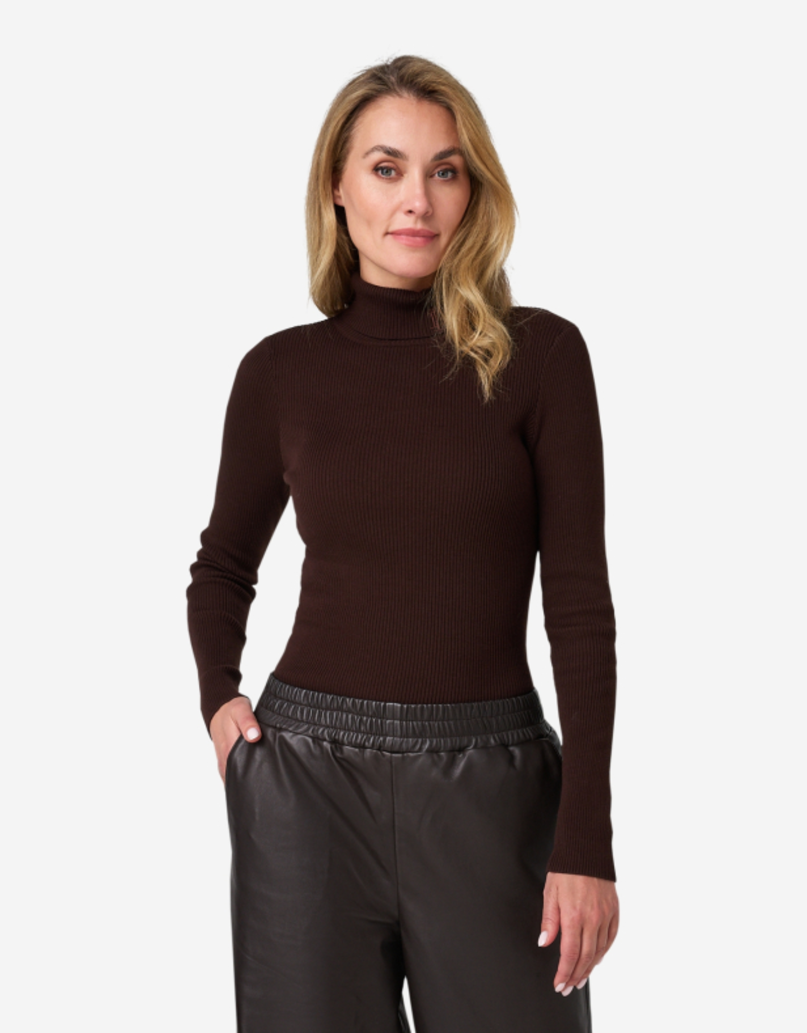 Ibana Tamora Turtle Neck Coffee Bean