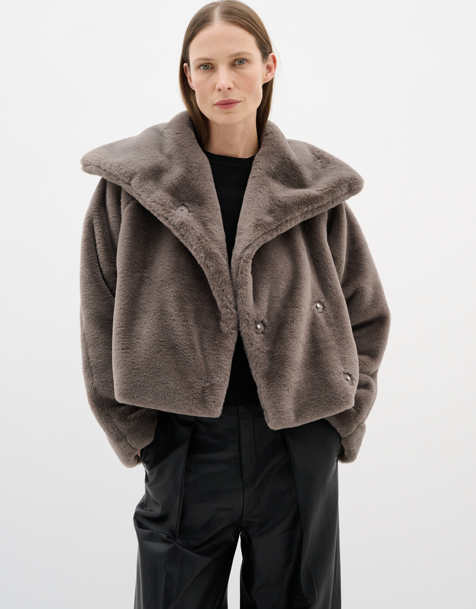 InWear Yobo Coat Sandy Grey