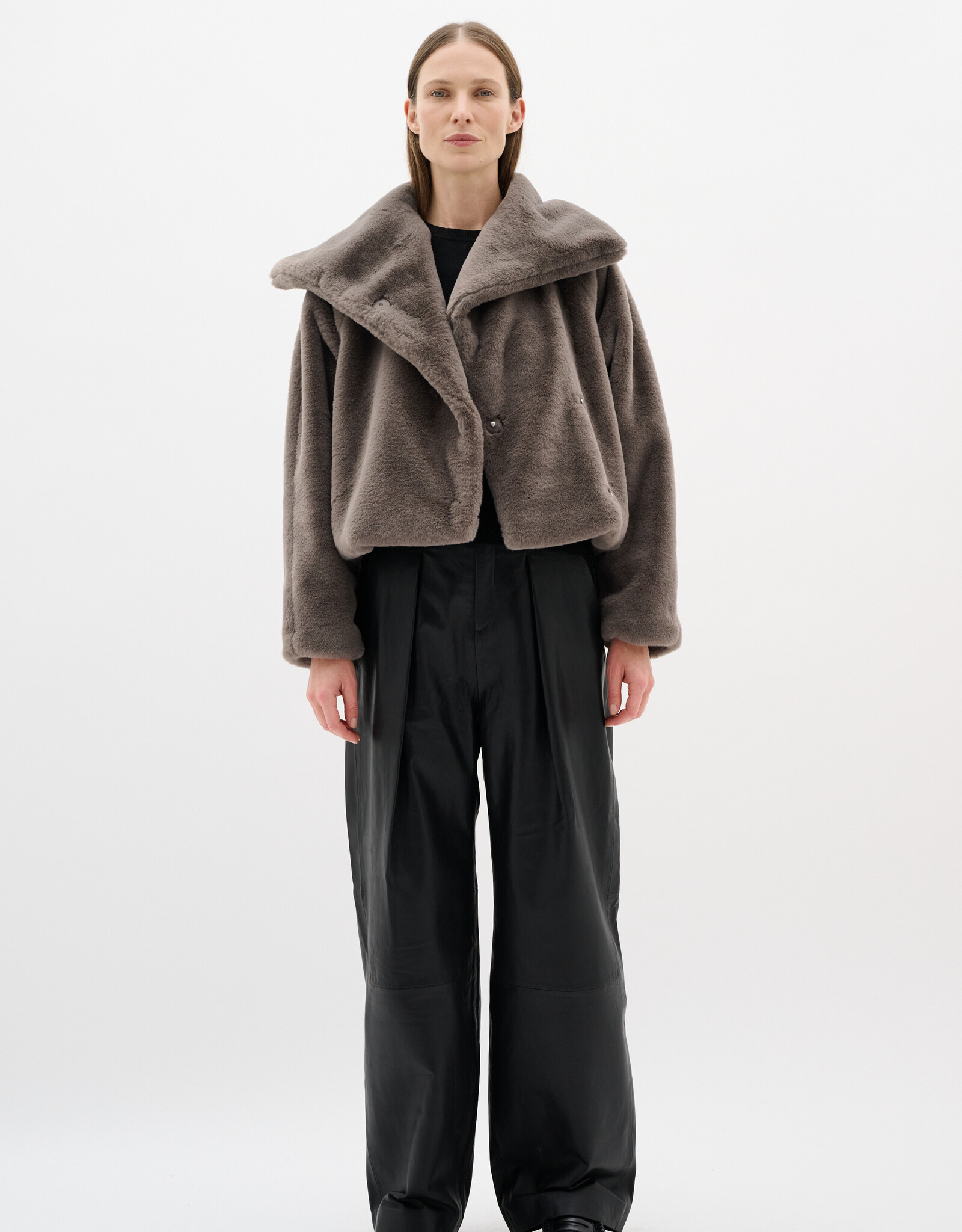 InWear Yobo Coat Sandy Grey