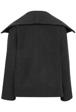 InWear Perry Short Coat R Dark Grey Melange