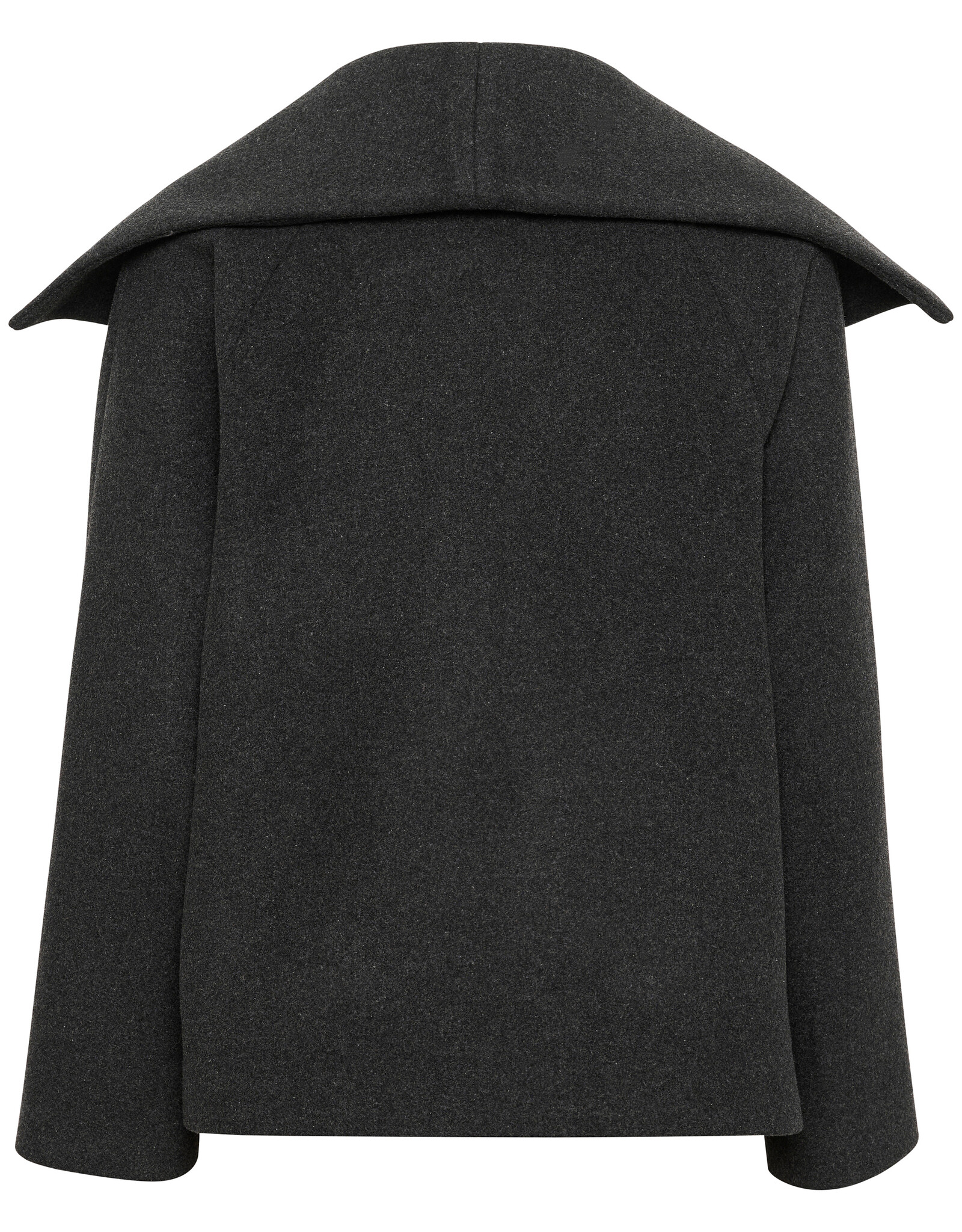 InWear Perry Short Coat R Dark Grey Melange