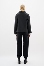 InWear Perry Short Coat R Dark Grey Melange