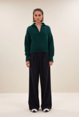 By Bar Polo Pullover Dark Green