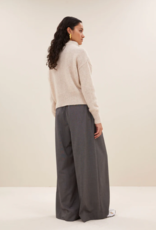 By Bar Boxy Beau Pullover Chalk