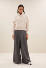 By Bar Boxy Beau Pullover Chalk