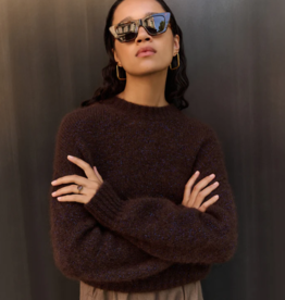 By Bar Sonny Sparkle Pullover Dark Brown