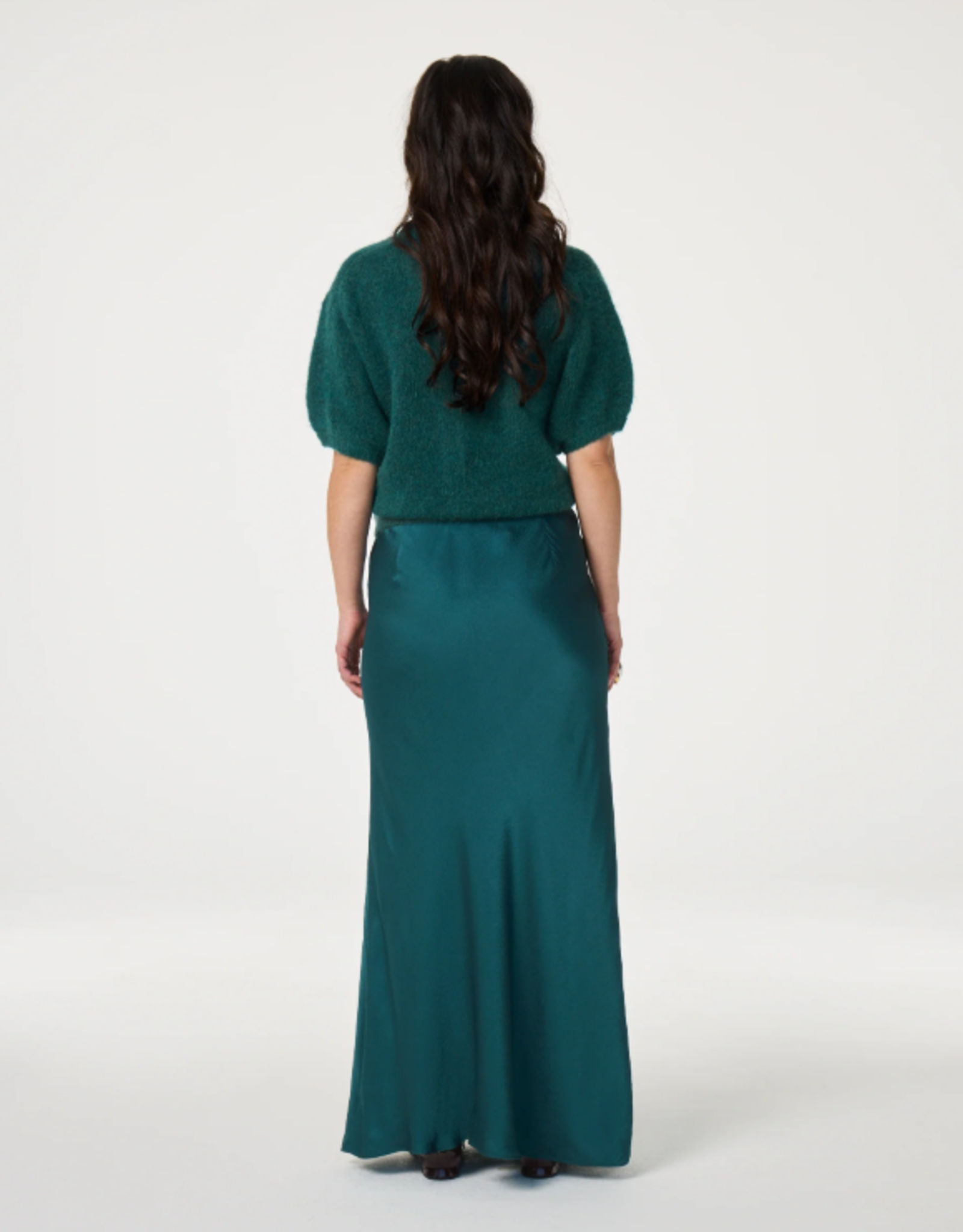 Fabienne Chapot Laurent Maxi Skirt Crystal Teal