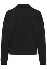 My Essential Wardrobe Helle Polo Blouse Black