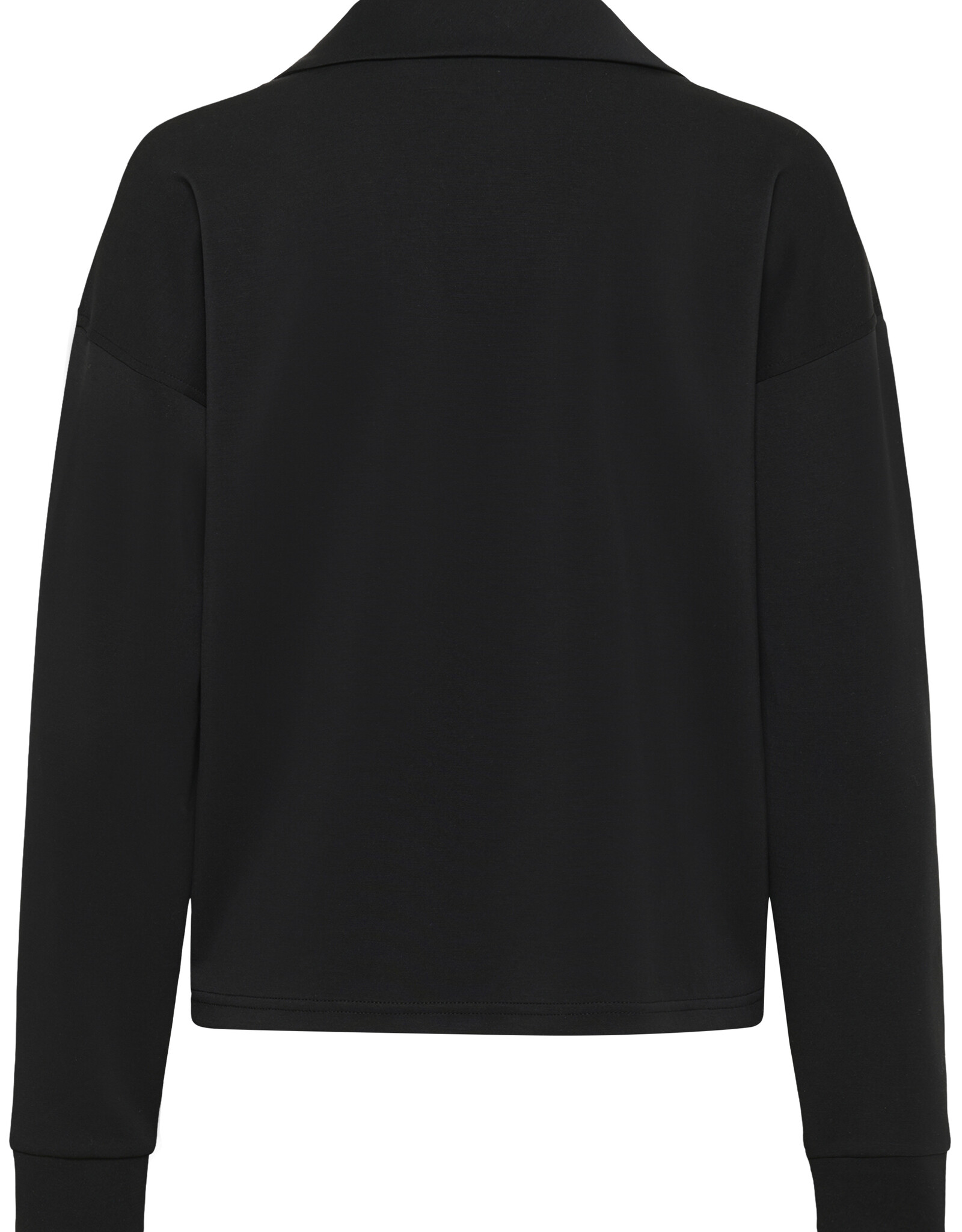 My Essential Wardrobe Helle Polo Blouse Black