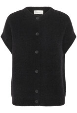 My Essential Wardrobe Siva os Knit Cardigan Black