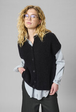 My Essential Wardrobe Siva os Knit Cardigan Black