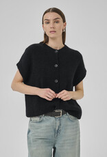 My Essential Wardrobe Siva os Knit Cardigan Black