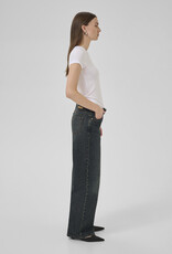 My Essential Wardrobe The Louis 139 High Wide Dark Blue Dirty Wash