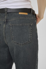My Essential Wardrobe The Louis 139 High Wide Dark Blue Dirty Wash