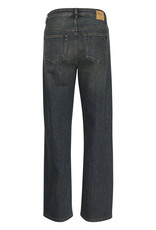 My Essential Wardrobe The Louis 139 High Wide Dark Blue Dirty Wash