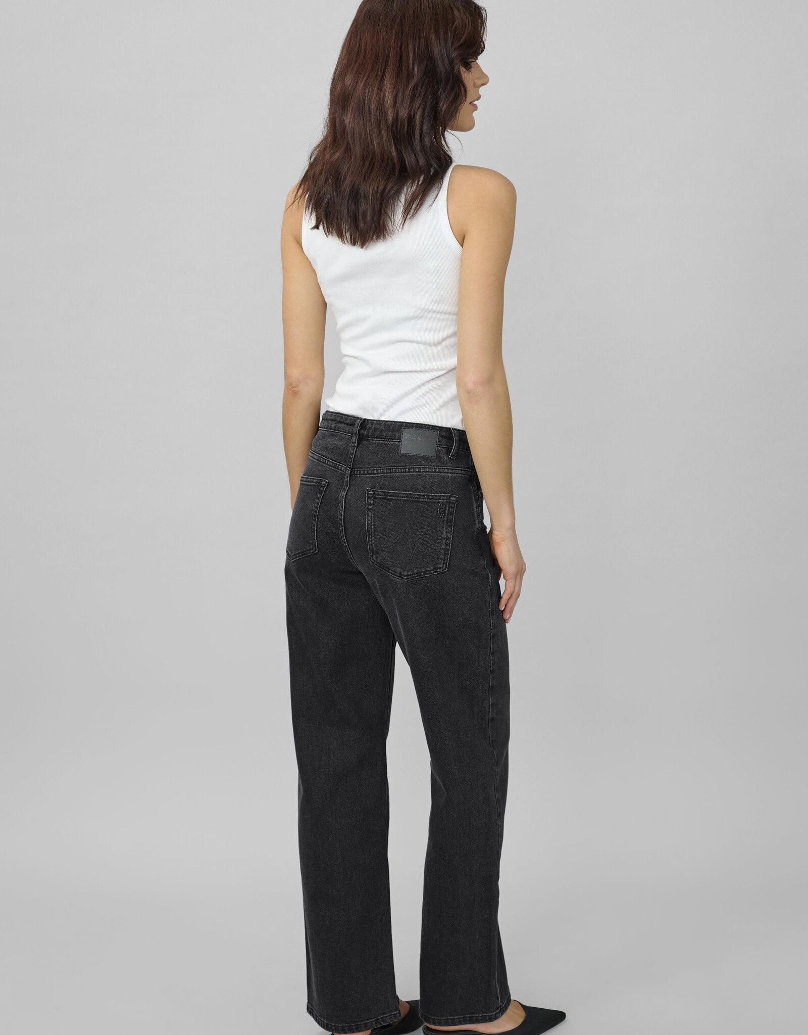 My Essential Wardrobe The Louis 139 High Wide Black Retro