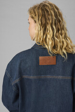 My Essential Wardrobe Malle 139 Deco Denim Jacket Dark Blue Un Washed