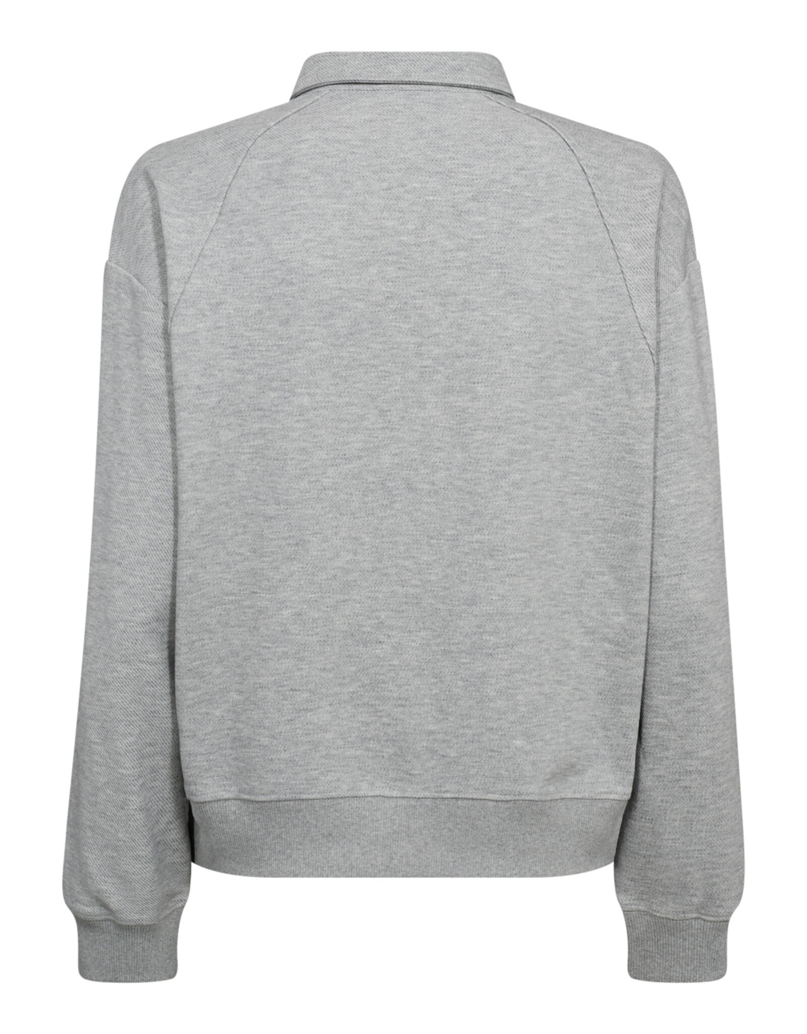 Co'Couture Dengi Polo Sweat Pale Grey