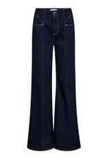 Co'Couture Theo Wide LL Jeans Dark Denim
