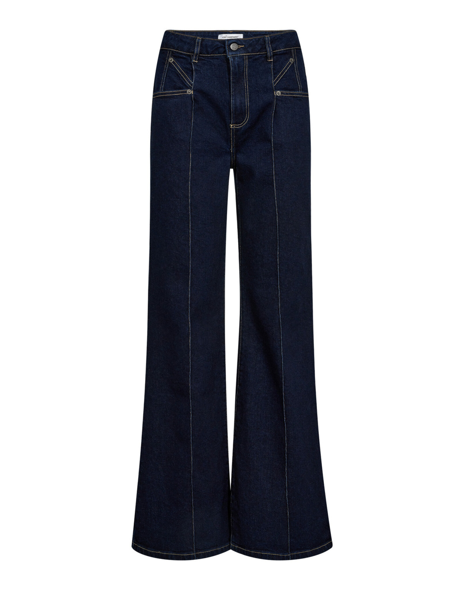 Co'Couture Theo Wide LL Jeans Dark Denim