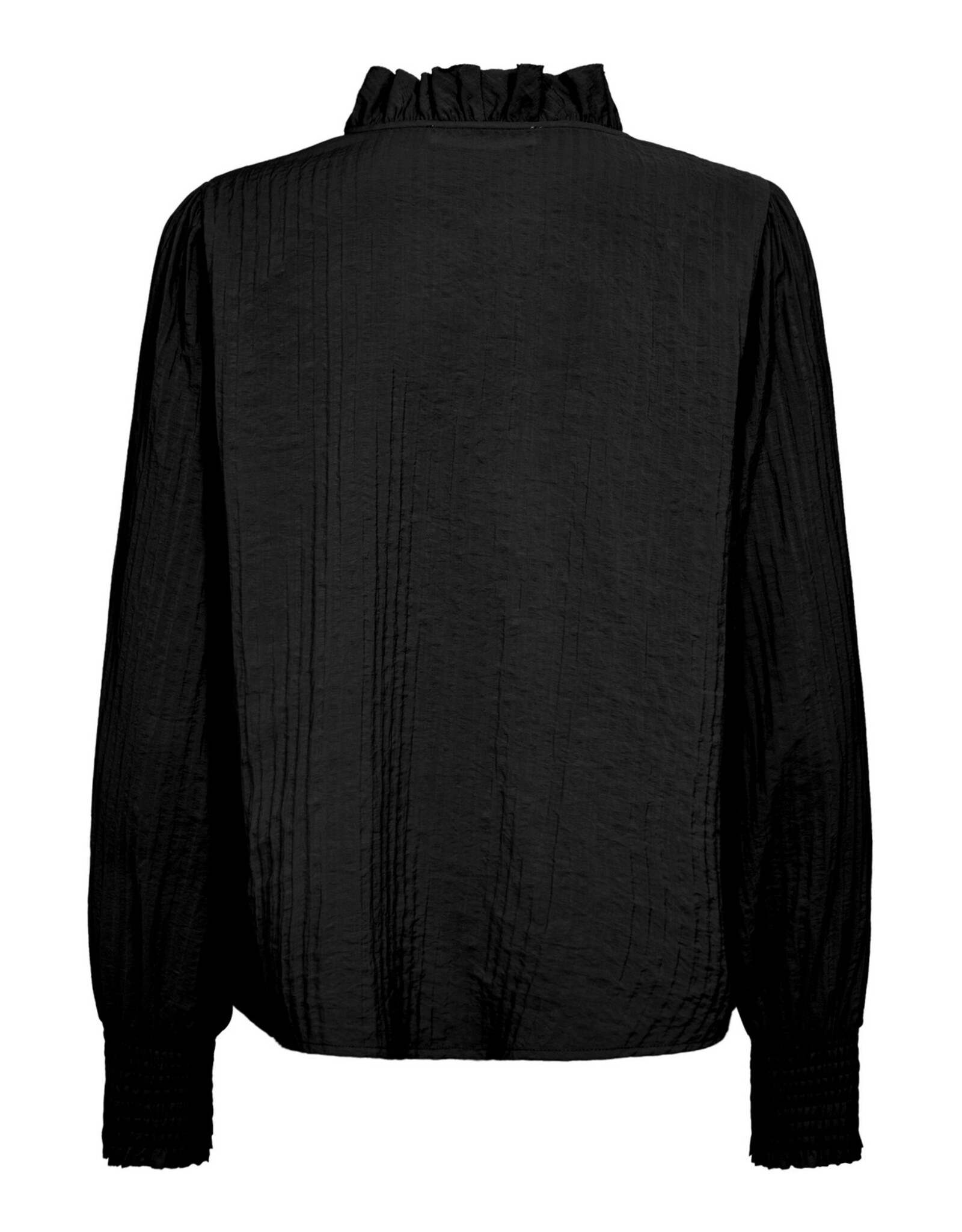 Co'Couture Shina Frill LS Shirt Black