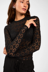 Aaiko Mason Top Black