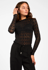Aaiko Mason Top Black