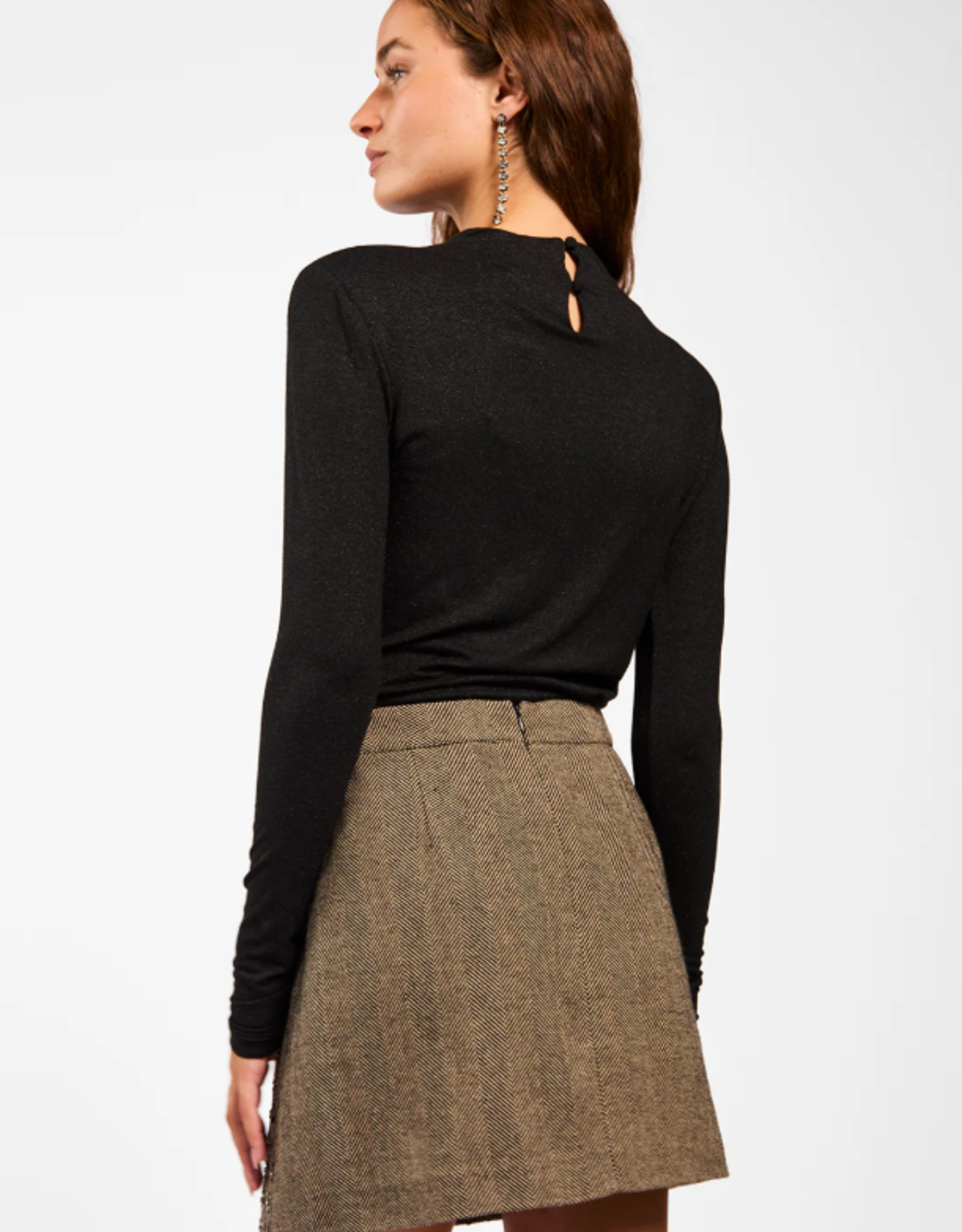 Aaiko Hayley Top Black