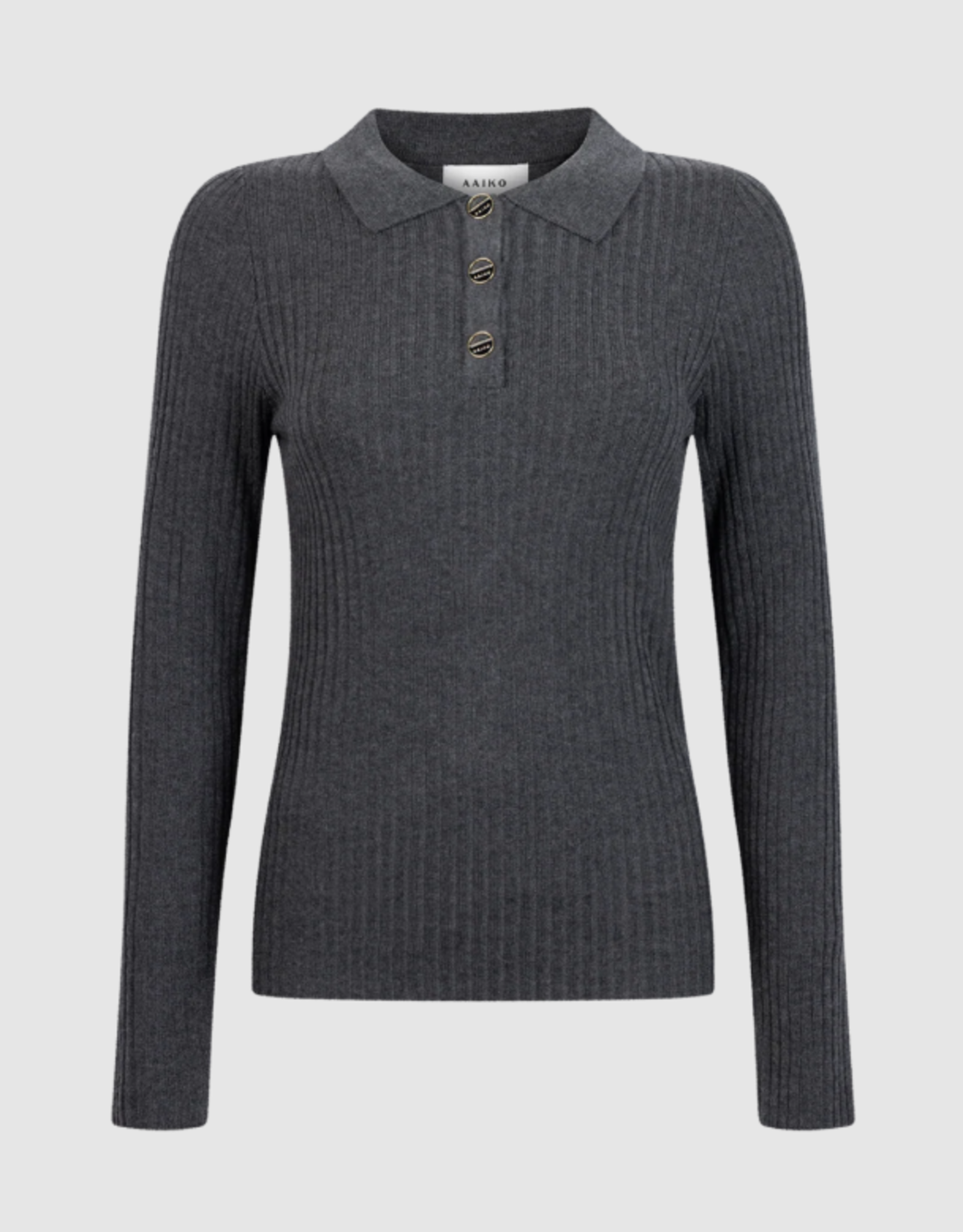 Aaiko Flores Sweater Antra Grey